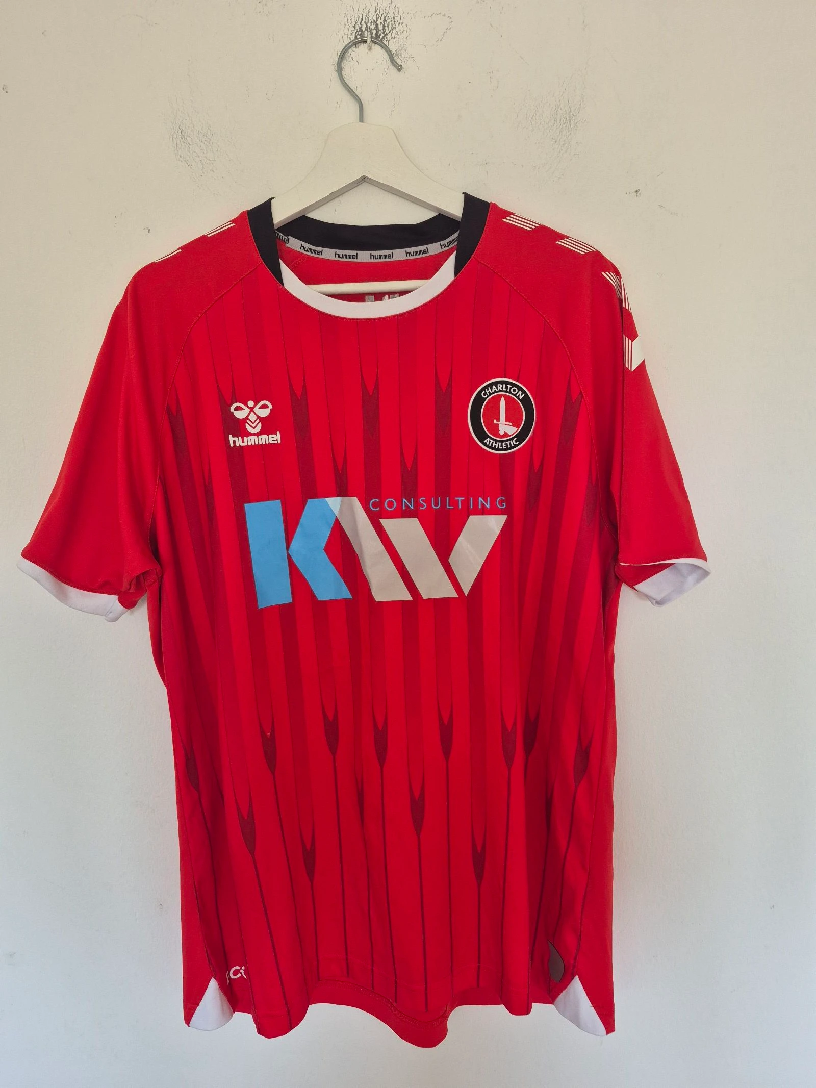 Charlton Athletic Home Shirt 21/22 Hummel Size L